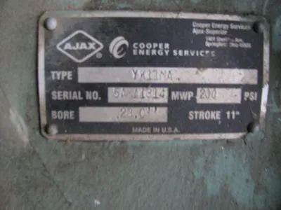Used Ajax 2802 Compressor Packages Oklahoma US | Borderless Services #1378168