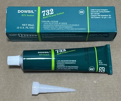 NEW DOW Silicones 732 Clear
