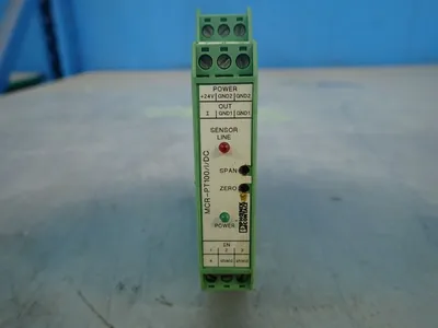 Used PHOENIX CONTACT MCRPT100IDC Transducers Ohio US | HGR 24 #752069