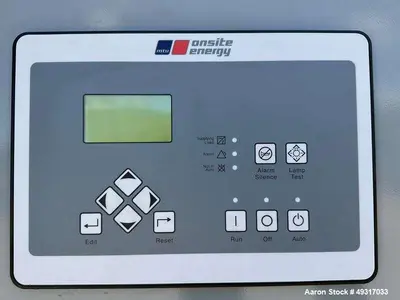 Used MTU ONSITE ENERGY DS600D Diesel Generators Illinois US | Aaron Equipment #84999