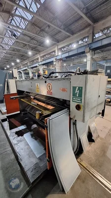Used 1990 PIESOK CNTA 3150/6,3A Power Squaring Shears (Inch) SK | F.M.T. Group s.r.o. #1253227