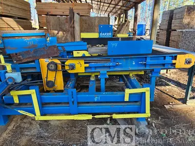 USED 2021 BAKER MODEL C SINGLE HEAD RESAW WITH CANT TURNAROUND
