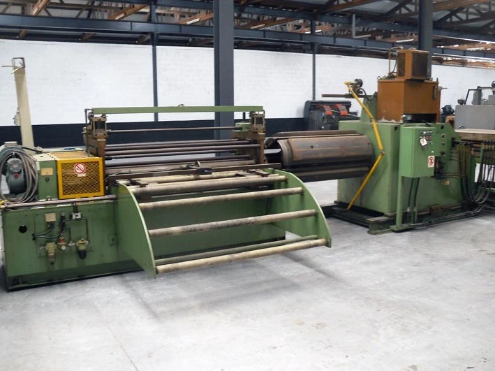 Used STAM 1500 X 5 MM DECOILER + STRAIGHTENER Coil Straighteners | Apt International N.V #373210