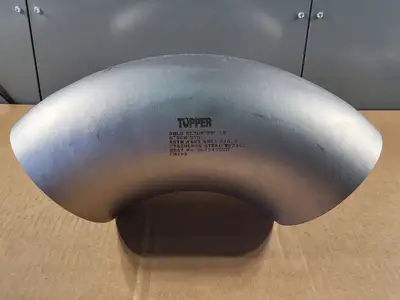 6" 90 Deg Buttweld Elbow SCH STD WP316L ASTM A403 ANSI B16.9