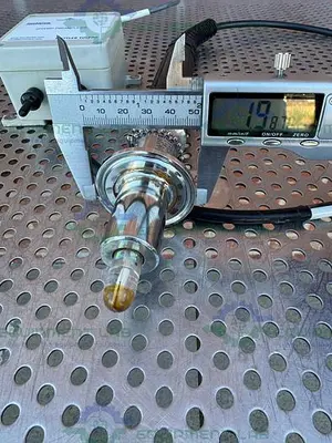USED METTLER TOLEDO SNCH 03 ATEX 3590 X ELECTRODE W/ THORNTON 1200-21 PH AMPLIFIER