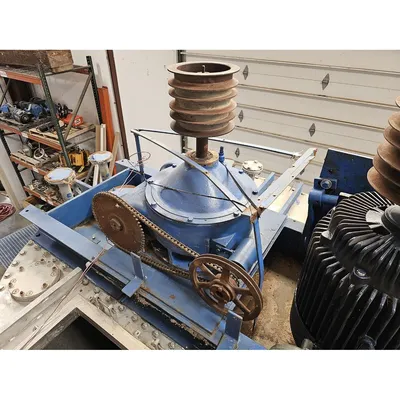 Used JH Day Stainless Steel Jacketed Nauta Cone Mixer - 80 cu ft