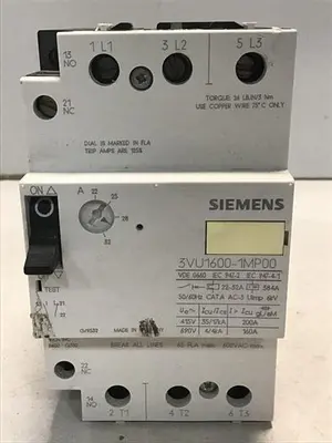USED SIEMENS 3VU1600-0MP00