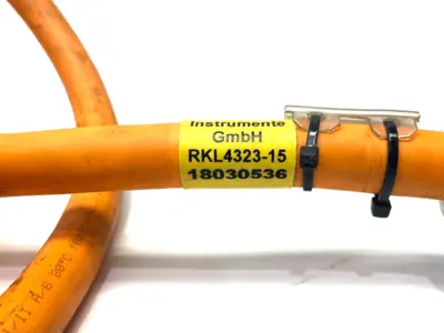 USED KISTLER RKL4323-15 SERVO MOTOR CONNECTION CABLE