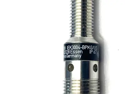 New | in-Stock ifm Inductive Proximity Sensor M8 IEK3004-BPKG/US MISSING HEX RINGS Proximity Sensors Michigan US | Maverick Industrial Sales #1389105