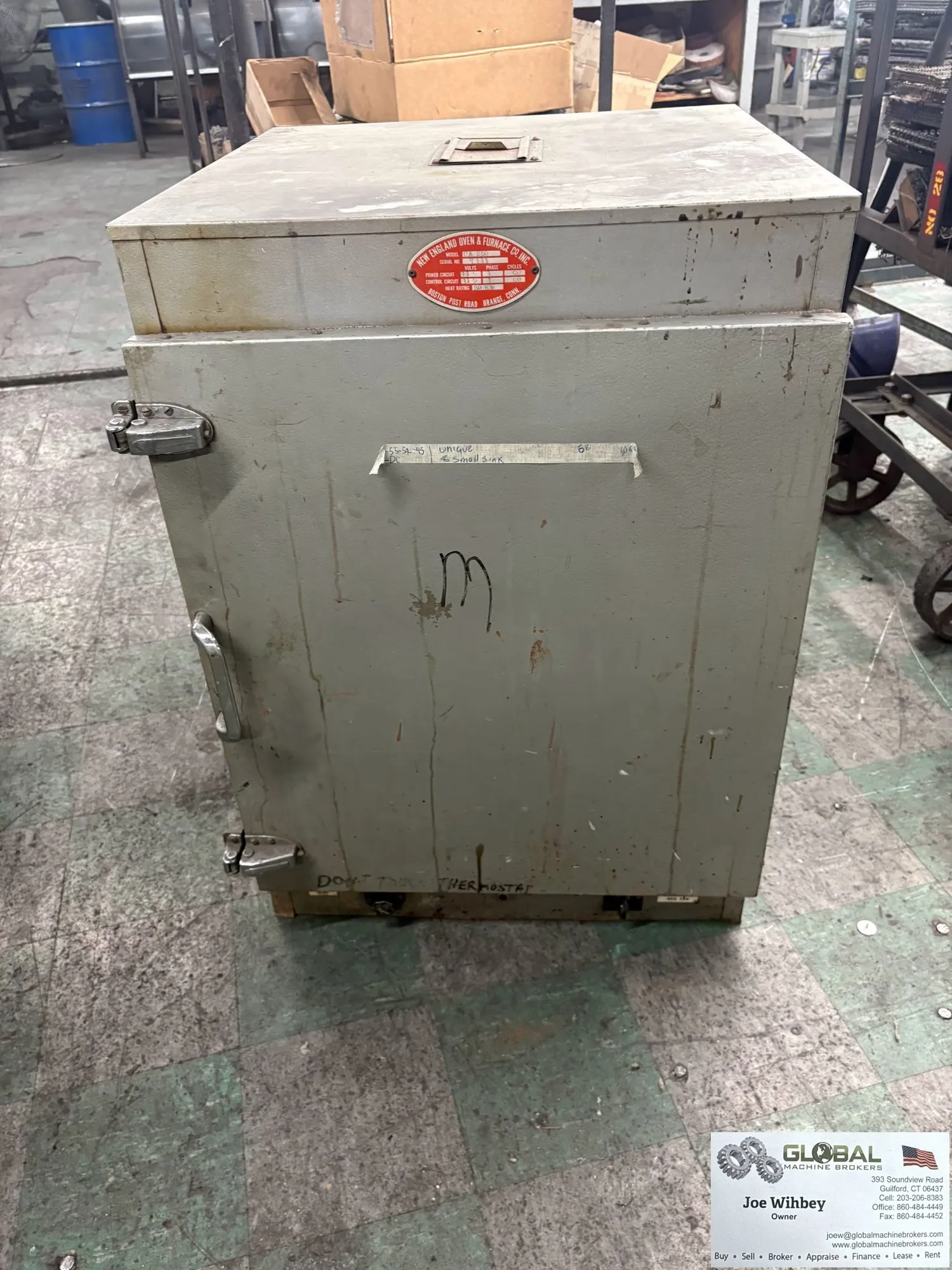 New England Oven and Furnace CA-250 Bakeout Oven 2 KW 115v