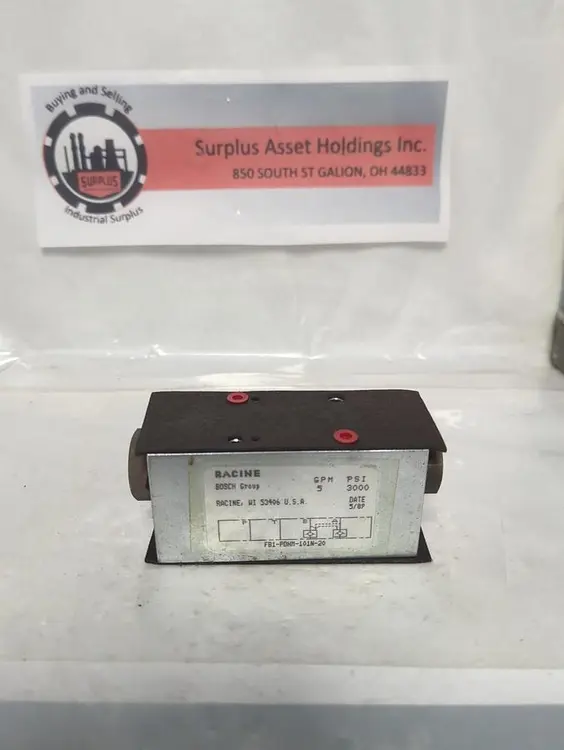 New | in-Stock BOSCH FB1-PDHM-101N-20 Solenoid Valves Ohio US | Surplus Asset Holdings #1436969