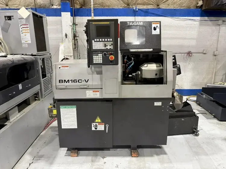 Used 2008 TSUGAMI BM16CV Swiss Type Automatic Screw Machines Ohio US | HGR 24 #728378