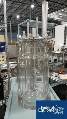 USED Sartorius Stedim Sartorius Benchtop Glass Reactor Vessel