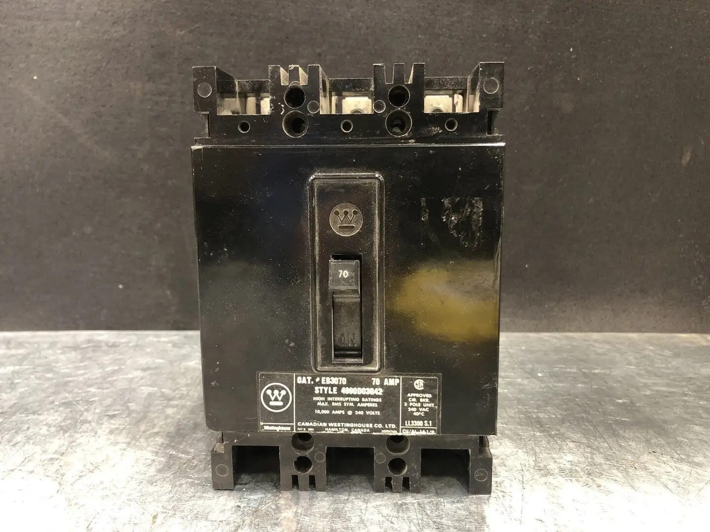 USED WESTINGHOUSE EB3070