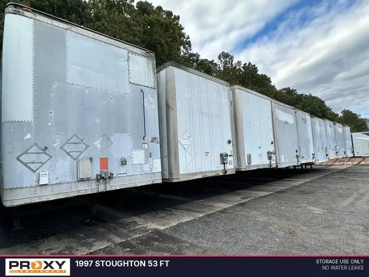 Used 1997 STOUGHTON 53 FT Box Trailers Pennsylvania US | Proxy Equipment #1384953