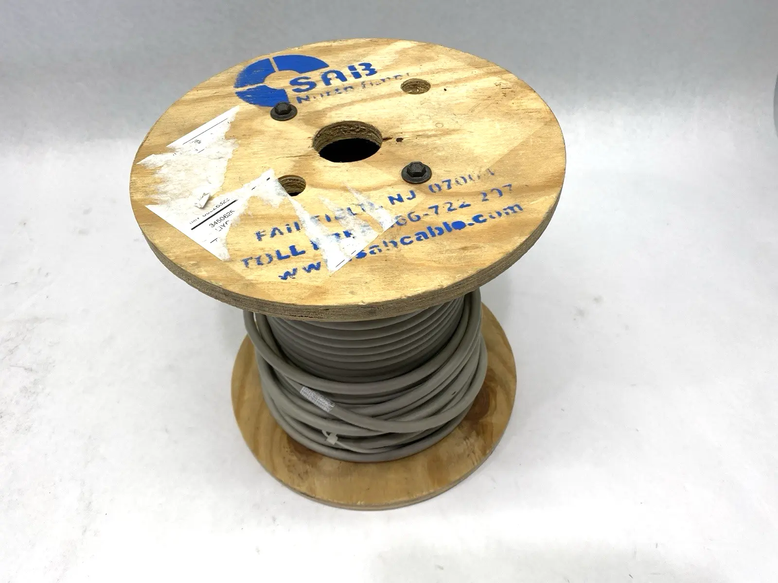 USED SAB LIYCY GRAY PVC DATA CABLE 6 X 2 X 0,25MM 24AWG SPOOL OF 45M