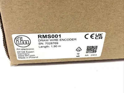 New | in-Stock ifm DRAW WIRE ENCODER Linear Encoders Michigan US | Maverick Industrial Sales #1392249