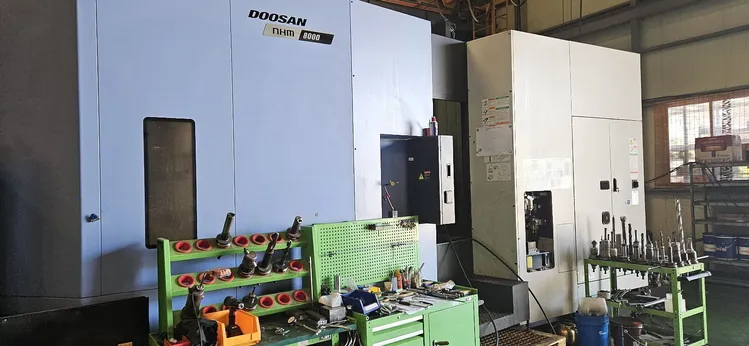 Used 2022 DOOSAN NHM8000 Horizontal Machining Centers Illinois US | USED CNC #1281422