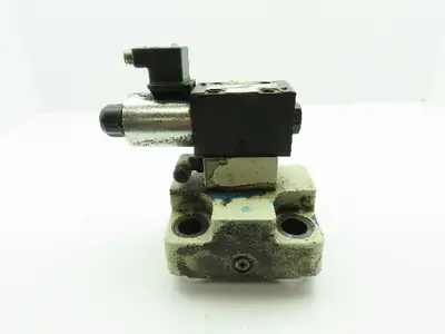 Vickers Parker CVC40D1S210 Hydraulic Cartridge Solenoid Control Valve 24V D1VW