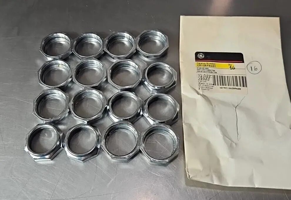 GE CR104PXG01 RING NUT MOUNTING. Pk w/16 Loc4E27