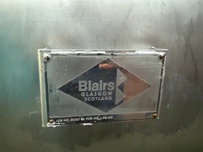 1,180 L S/S Horizontal Hot well Tank 12 kw