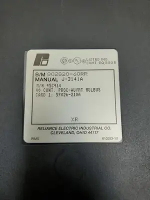 Used Reliance Electric 45C410 AutoMate 40 Control Processor, (802820-60RR) PLC Processors South Carolina US | Palmetto Automation #1541098