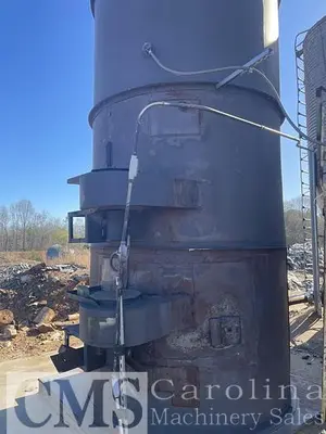 USED HEIL 10.5X32 DRUM DRYER AND CHIP PLANT