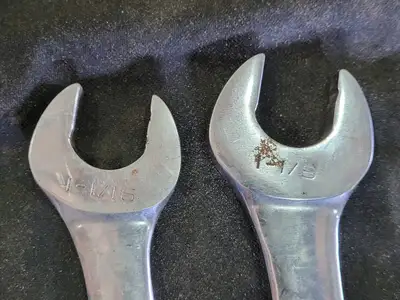 Combination Wrench Set 1/4" to 1-1/2"