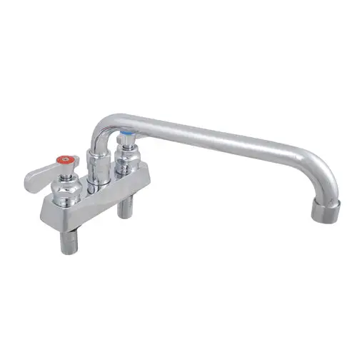 John Boos PBF-4DM-12LF Deck Mount Faucet w/ 12" Swing Nozzle