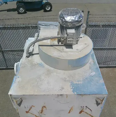 SPC9321  Dust Collector 300 sq.ft. Sternvent Co. shaker type dust collector 7.5 hp fan