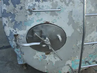 SPC7509  Tank 2800 gallon horizontal tank, Stainless Steel Contact Parts