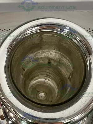 USED POPE SCIENTIFIC 5000 ML SPHERICAL, WIDE MOUTH DEWAR FLASK 76MM OD
