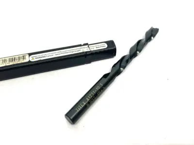 USED TITEX HIGH-SPEED STEEL JOBBER DRILL, 10.3MM DIAMETER, LEFT HAND