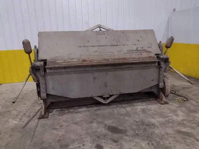8' x 1/4" CHICAGO DREIS & KRUMP POWERED APRON BRAKE: STOCK 23704