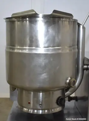 Used GROEN TDH-40 Stainless Steel Tanks Illinois US | Aaron Equipment #85149
