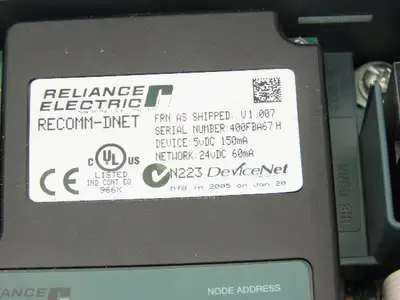 Used RELIANCE ELECTRIC _UNKNOWN_ Variable Speed Drives Indiana US | Arrow Industrial #1316622