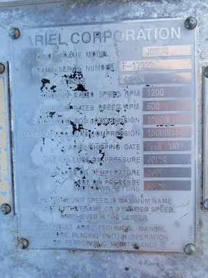 USED ARIEL JGW-4-3