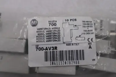 LOT OF 3 - 700-AV3R  (10PCS) VARISTOR LED MODULE Socket STOCK K-3235