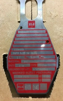 New | in-Stock BS&B Safety Systems A7070608-1 Miscellaneous MRO Indiana US | J&J Industrial Supply #511967