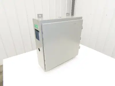 Saginaw SCE-20H2006LP Electrical Enclosure 20x20x6" Backplate Knockout Wallmount