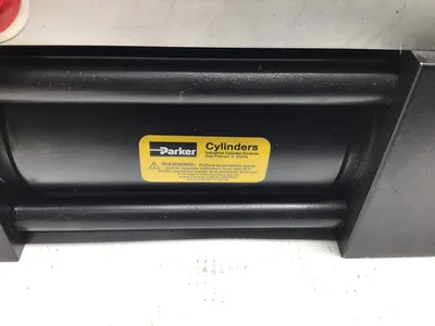 Parker C Cylinder w/Parker D1EME53ECNBJ0030 DC Solenoid Anode Servo