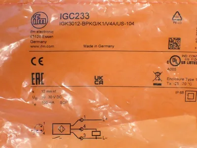 NEW IFM IGC233