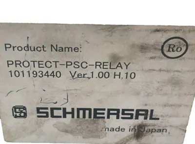 NEW SCHMERSAL PROTECT-PSC-RELAY MODULE