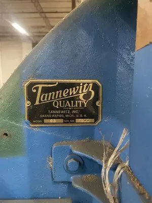 36” Tannewitz vertical corrugated Bandsaw