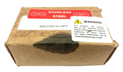 USED HKK CHAIN STAINLESS STEEL ROLLER CHAIN LINK