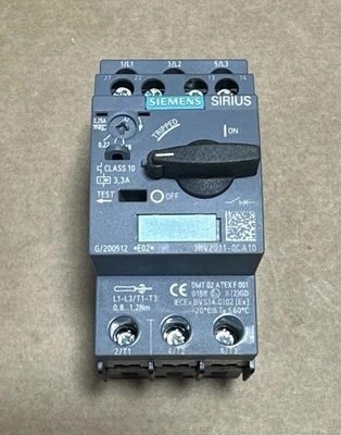 NEW Siemens 3RV2011-0CA10