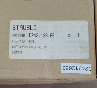 NEW Staubli BLI3004A02F