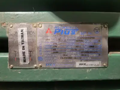 Used TECO-WESTINGHOUSE APH20002TE5 Motors (misc) British Columbia CA | Lenmark #294627