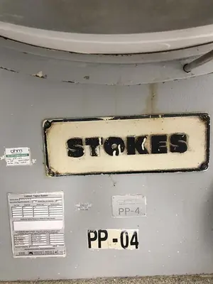 Stokes 40" diameter canvas polishing pan