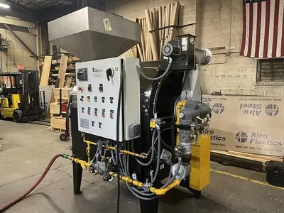 Bauer 322 1000 lb/hr Batch Dry Nut Roaster